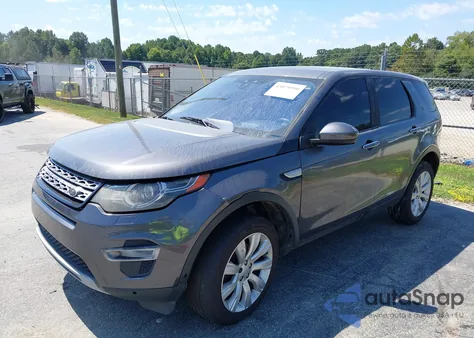 2016 Land Rover Discovery Sport Hse Lux from USA, damaged, VIN SALCT2BG6GH598688